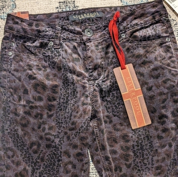 LIVERPOOL JEANS COMPANY NWT size 4 SADIES STRAIGHT LEG JEANS Nordstrom mid rise - Picture 5 of 7